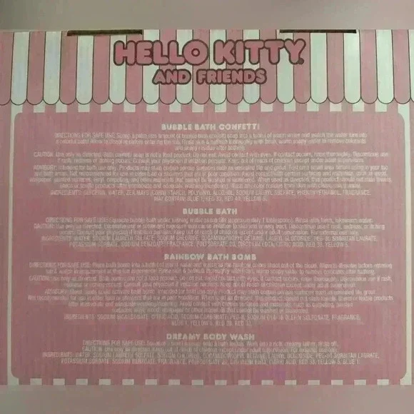 🚫SOLD🚫 Hello Kitty Bundle - Beach Towel & 6-pc Cozy Bath Time Set - Picture 7 of 8
